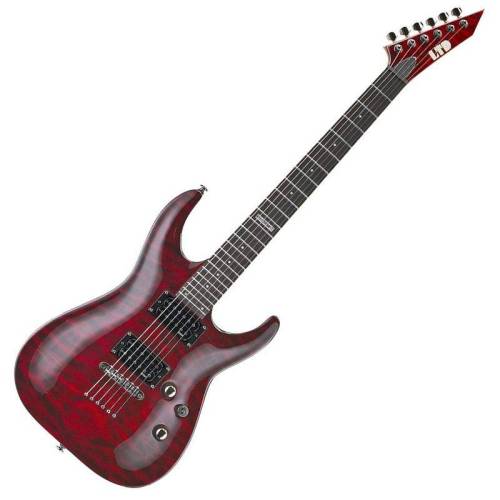 ESP LTD MH-100/QM/NT/STBC электрогитара 6-струнная