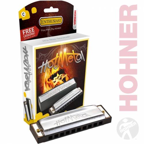 Hohner M57203X Hot Metal - Гармошка губная диатоническая, D-major
