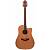 Crafter DE-7/NC Гитара электроакустическая Dreadnought с вырезом, 6 струн, чехол в комплекте