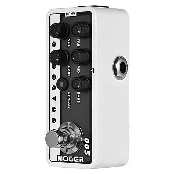 Mooer Brown Sound 3 Мини-преамп двухканальный, EVH 5150