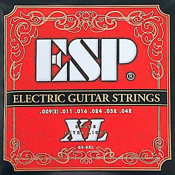 ESP GS-6XL Extra Light Набор струн для электрогитары, 6 струн, размер 09-42