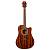 ROCKDALE Aurora D6 Gloss C All-Mahogany Гитара акустическая, цвет натуральное красное дерево