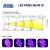 LEXOR LED PAR64 36x3W UV