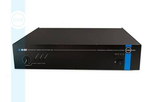 CVGaudio M-83T микшер - усилитель для систем Public Adress 80W-100V, 2MIC IN, 3 aux in, 2U корпус