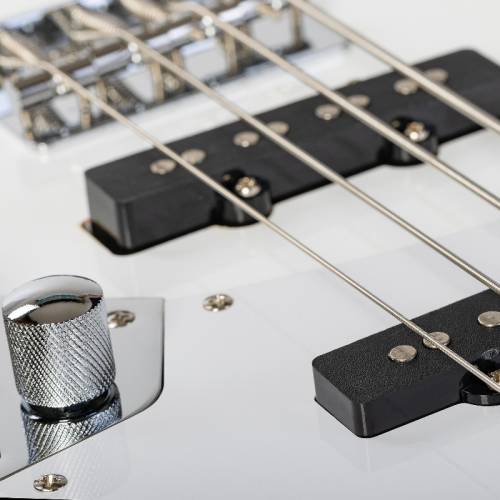 ROCKDALE Stars Jazz Bass White