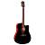 KEPMA EDC Black Matt Гитара акустическая Dreadnought, цвет черный матовый
