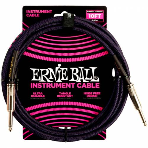Ernie Ball 6393 Шнур инструментальный JACK 1/4