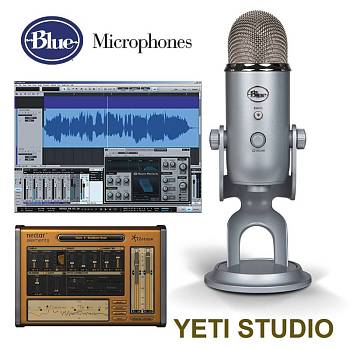 Blue Yeti Studio - микрофон USB, студийный конденсаторный, ПО в комплекте