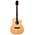 Aion X10 Гитара акустическая 40", Grand Auditorium с вырезом, цвет натуральный