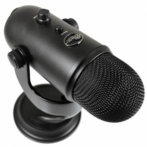 Микрофон Blue Yeti Blackout