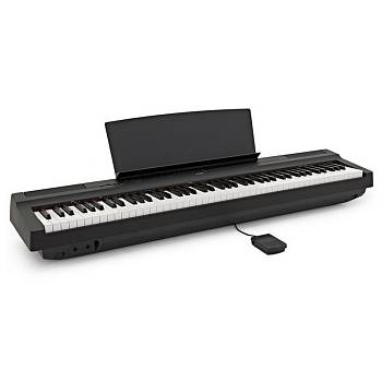 YAMAHA P125B Портативное цифровое пианино, цвет чёрный