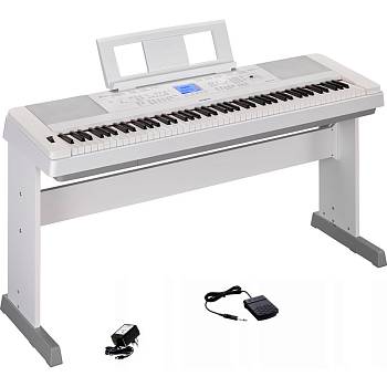 YAMAHA DGX-660WH