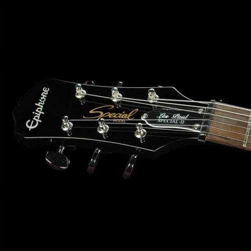 Электрогитара EPIPHONE Les Paul Special II Ebony Chrome Hardware