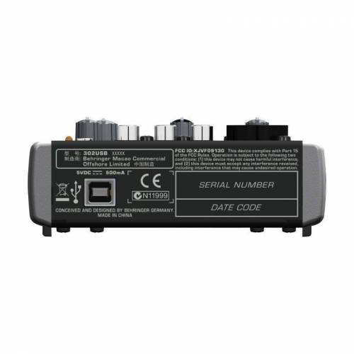 Микшерный пульт Behringer XENYX 302USB