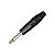 SOUNDKING CC113 Разъем кабельный JACK1/4" (male), моно, прямой, чёрный корпус