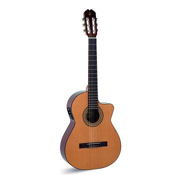 Admira Juanita-E  электроакустическая классическая гитара, орегонская сосна, сапелли