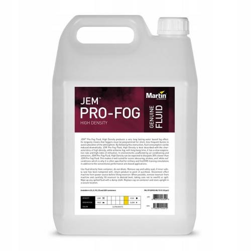 MARTIN JEM Pro-Fog Fluid (High Density)
