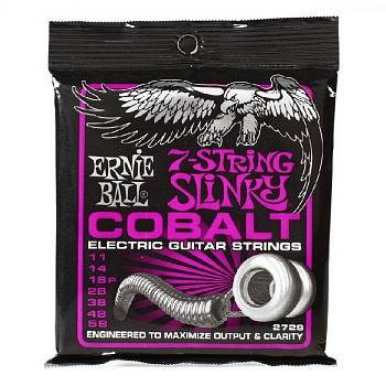 Ernie Ball 2729 набор струн для 7-струнной электрогитары, размер 11-58