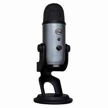 Blue Yeti Lunar Grey - микрофон USB, студийный конденсаторный