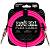 Ernie Ball 6413 Шнур гитарный серии Flex, JACK 1/4" (прямой) ⇔ JACK 1/4" (прямой), 3м, розовый неон