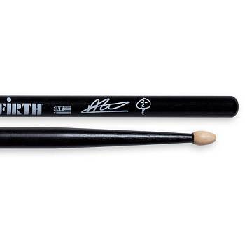 VIC FIRTH SAL Abe Laboriel Jr. Палочки барабаннные, орех, деревянный наконечник, чёрные