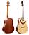 DEVISER ASD-LQ01 Акустическая гитара с вырезом, чехол в комплекте