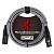 Kirlin MWC-270 3M BKA Шнур микрофонный XLR (female) ⇔ XLR (male), 3 метра, черный/серый