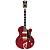 D'Angelico Excel 59 Trans Cherry Электрогитара полуакустическая с кейсом, 6 струн, цвет вишневый