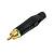 Amphenol ACPR-BLK Разъем кабельный RCA (male), чёрный