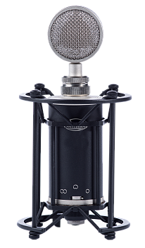 Октава МКЛ-5000Ч Микрофон студийный ламповый с блоком питания и амортизатором в деревянном боксе