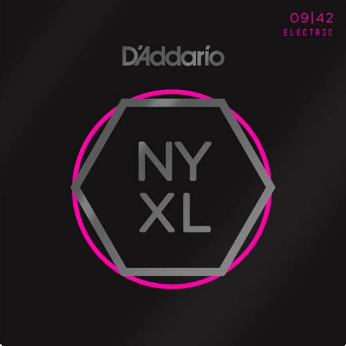 Набор струн для 6-струнной электрогитары D`ADDARIO NYXL0942