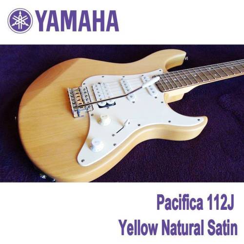Электрогитара YAMAHA Pacifica 112J YNS: Yellow Natural Satin