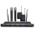 Volta US-4X (725.80/622.665/520.10/490.21) Радиосистема UHF, 2 ручных + 2 головных микрофона