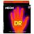 DR NOE-11 NEON™ Orange набор струн для 6-струнной электрогитары, размер 11-50