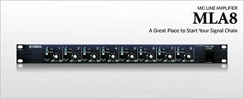 YAMAHA MLA8 Mic Line Amplifier Предусилитель микрофонный
