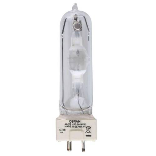 OSRAM HSD 200/60 Лампа металлогалогенная70В/200Вт, цоколь GY9.5