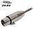 FORCE CFA-015 Переходник-адатер XLR(female) ⇔ Jack 1/4"(male) стерео