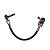 Dunlop DCP06J MXR Шнур инструментальный JACK 1/4" (угловой) ⇔ JACK 1/4" (угловой), 15 см., чёрный