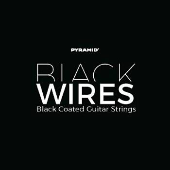 Pyramid 441/443 набор струн для электрогитары Black Wires .010-.048