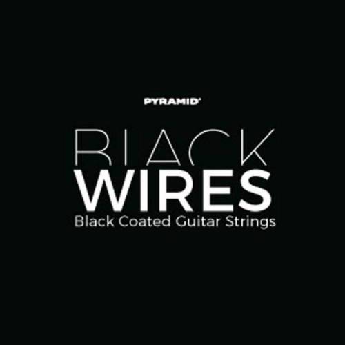 Pyramid 441/443 набор струн для электрогитары Black Wires .010-.048