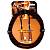 Mustang UNA10 Шнур инструментальный с выключателем Jack 1/4" (прямой) ⇔ Jack 1/4" (угловой), 3 метра