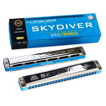 Seydel Sohne 25480C Skydiver C Губная гармошка тремоло, C-major