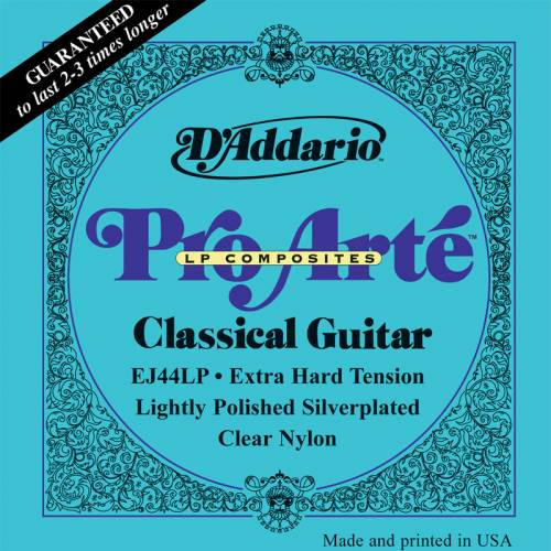 Набор струн для 6-струнной классической гитары D`ADDARIO EJ44LP