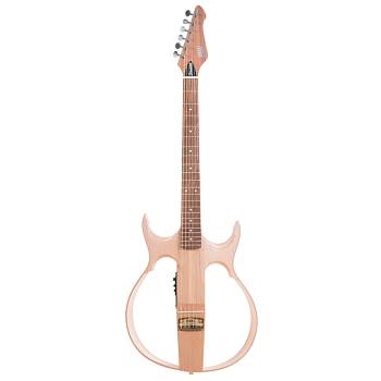 MIG Guitars SG3WA23 Гитара электроакустическая Silent SG3 американский орех