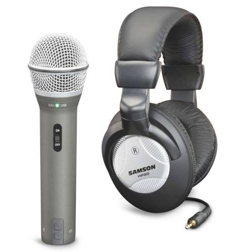 Микрофон Samson Q2URecording Pack в комплекте