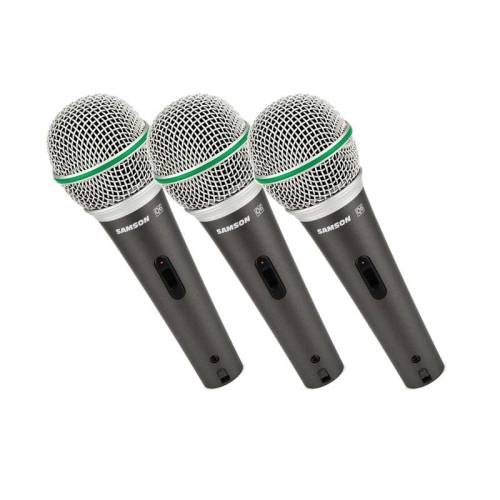 Набор из 3-х микрофонов Samson Q6 3-pack