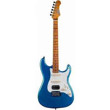JET JS-400 LPB Электрогитара, Stratocaster, 6 струн, цвет синий металлик
