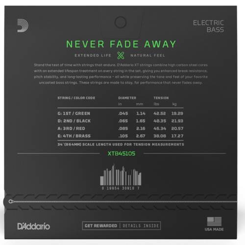 D'Addario XTB45105