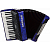 Hohner A4064 (A16642) The New Bravo III 72 Dark Blue Аккордеон 3/4, тёмно-синий