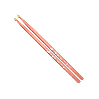 VIC FIRTH 5AP - барабанные палочки, тип 5A с деревянным наконечником, цвет розовый, орех